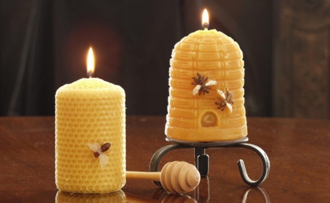 Свечи из пчелиного (натурального) воска